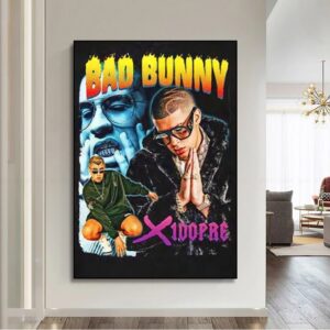 Bad Bunny Concert Poster